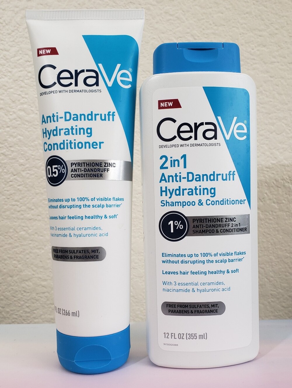 CeraVe Shampoo & Conditioner